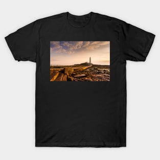 Causeway to St Mary's Lighthouse T-Shirt